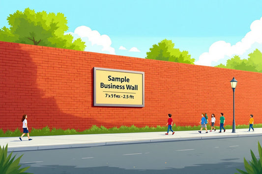 Business Card Display - 12x12 Brick