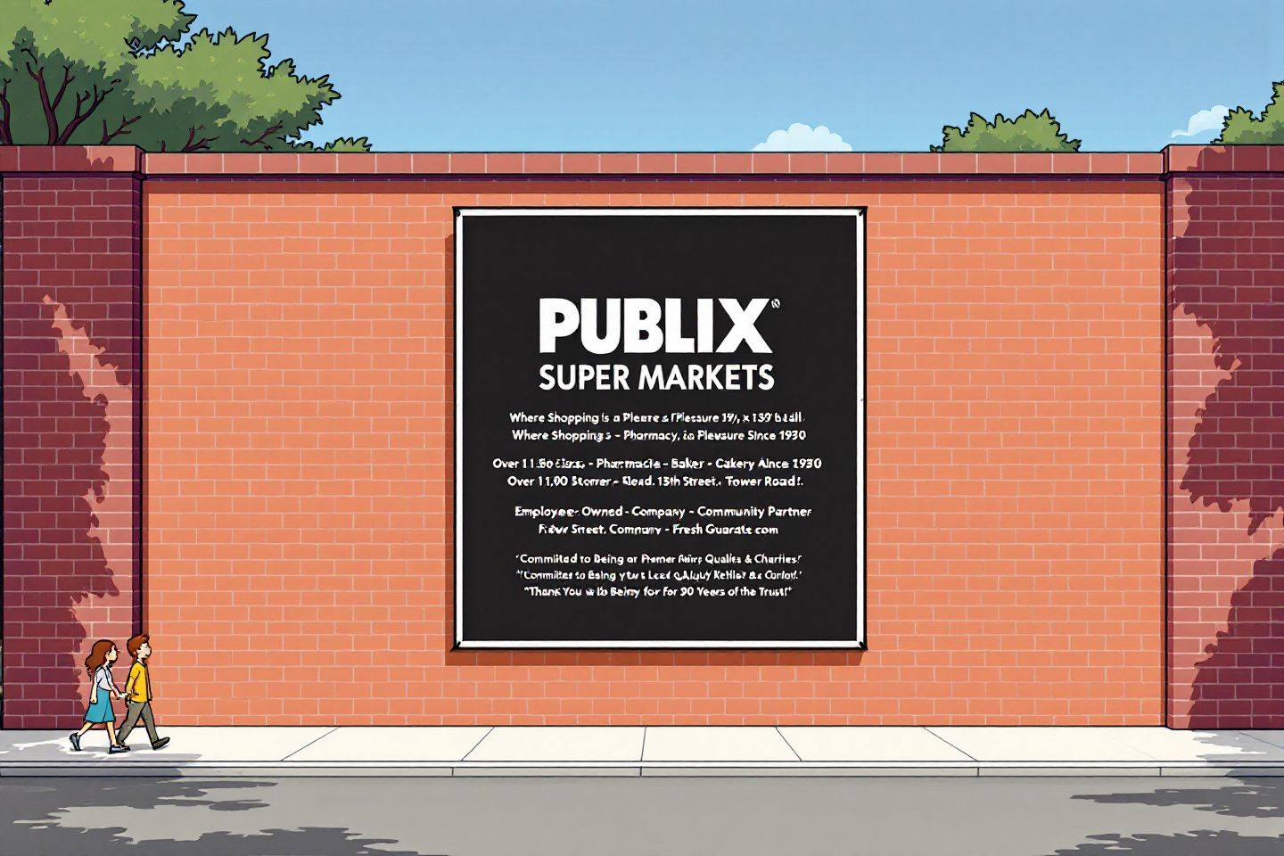 Corporate Flagship Display - 30x30 Brick