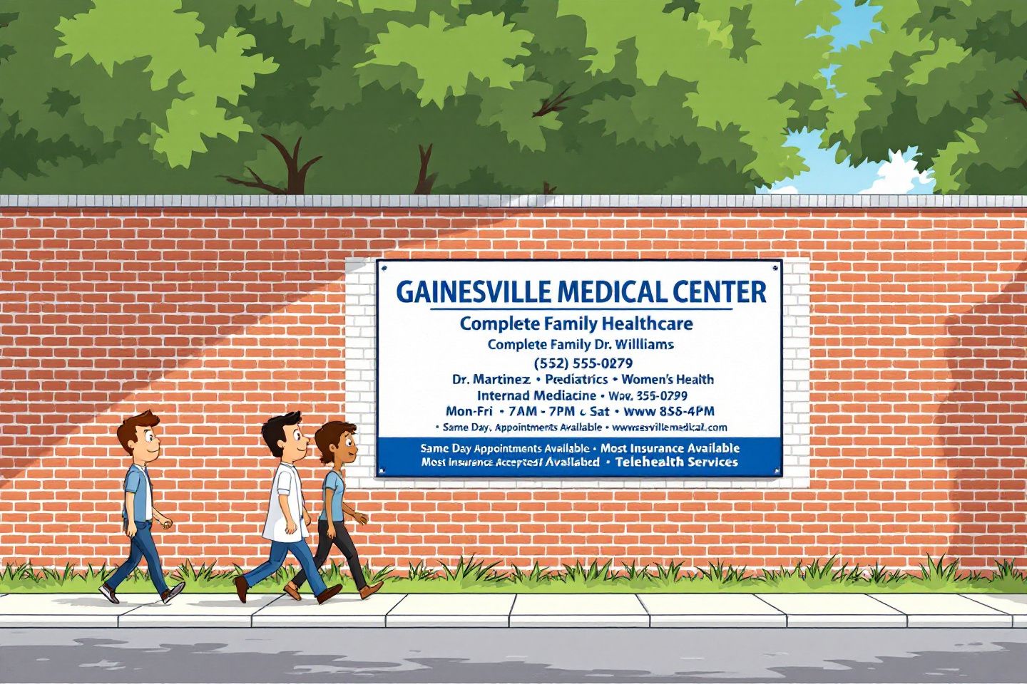 Professional Business Display - 20x20 Brick