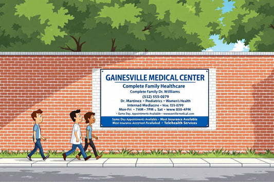 Professional Business Display - 20x20 Brick